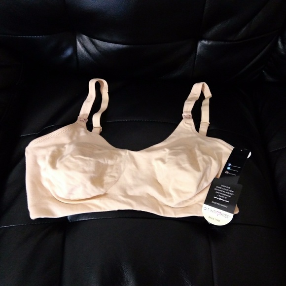 Q-T  Intimates Beige Nursing Bra B-2 - Picture 3 of 5